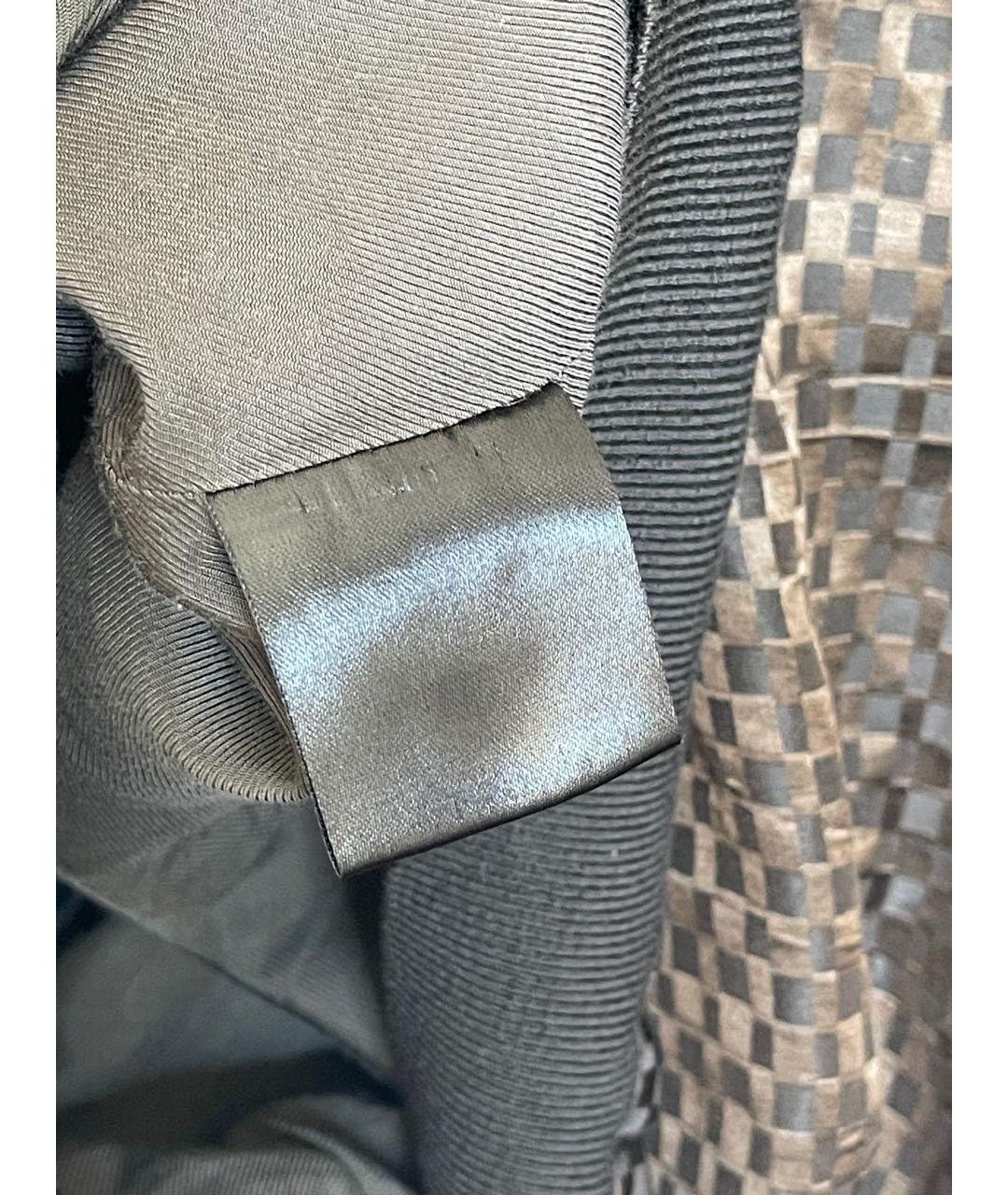 HAIDER ACKERMANN Коричневая вискозная куртка, фото 6