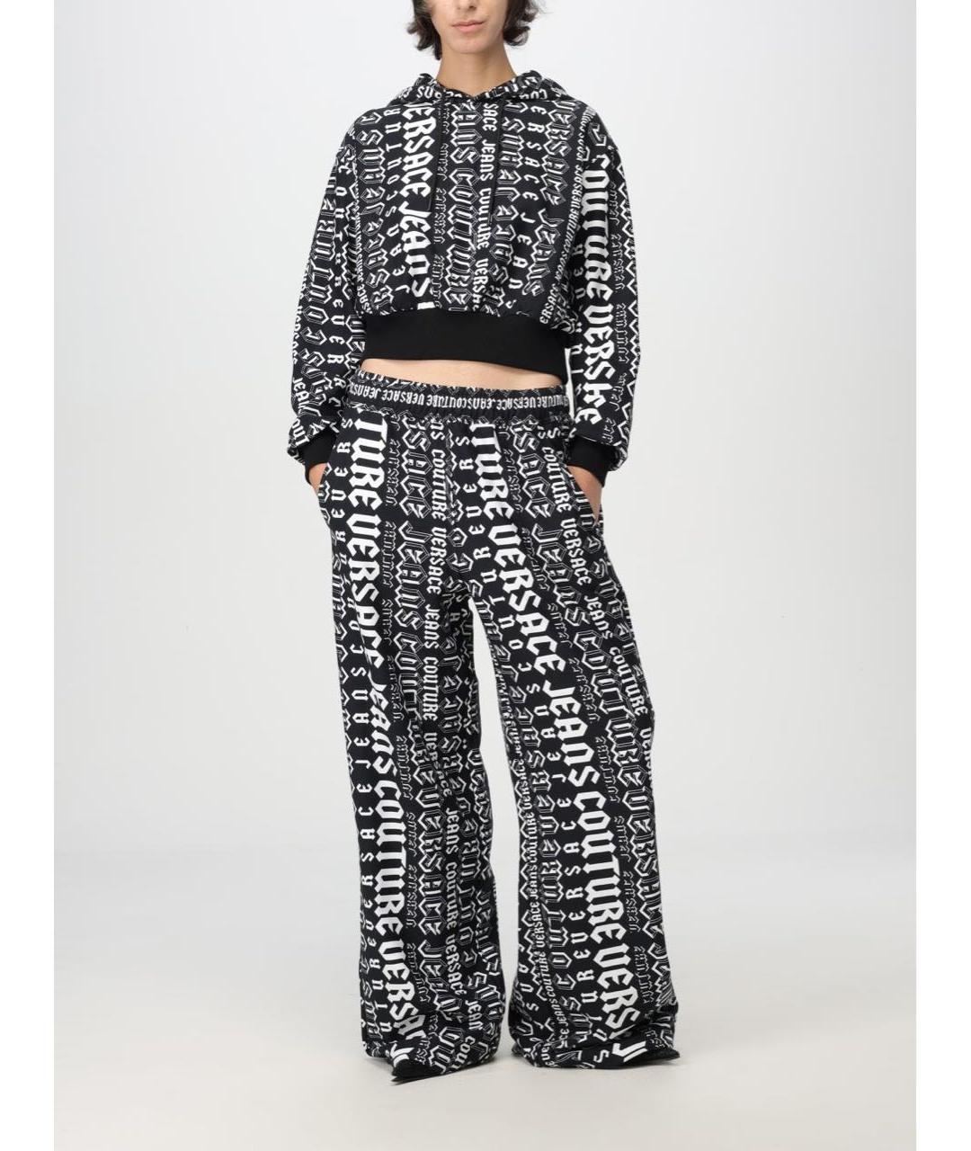 VERSACE JEANS COUTURE Черный спортивные костюмы, фото 2