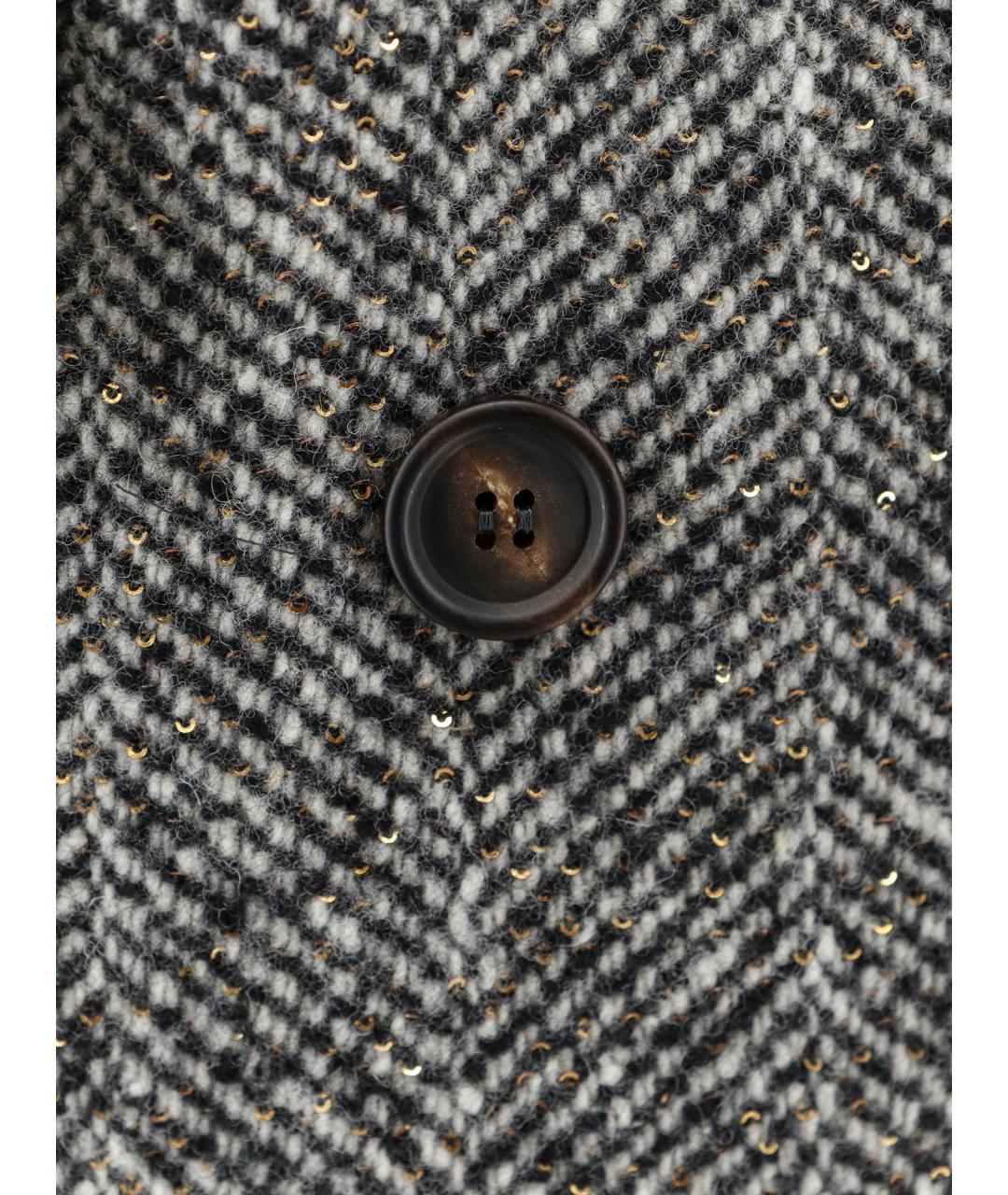 BRUNELLO CUCINELLI Мульти шерстяное пальто, фото 3