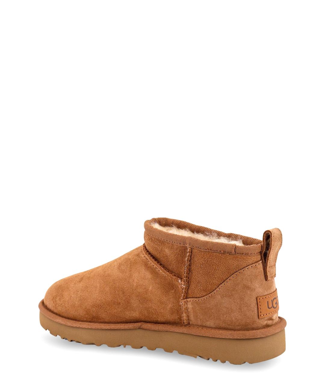 UGG Коричневые замшевые ботинки, фото 3