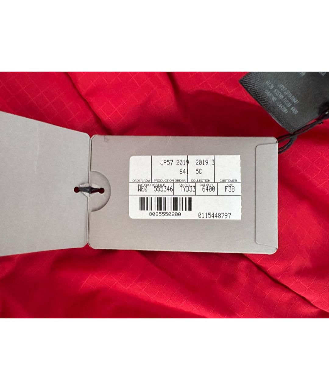 BALENCIAGA Красная полиэстеровая куртка, фото 6