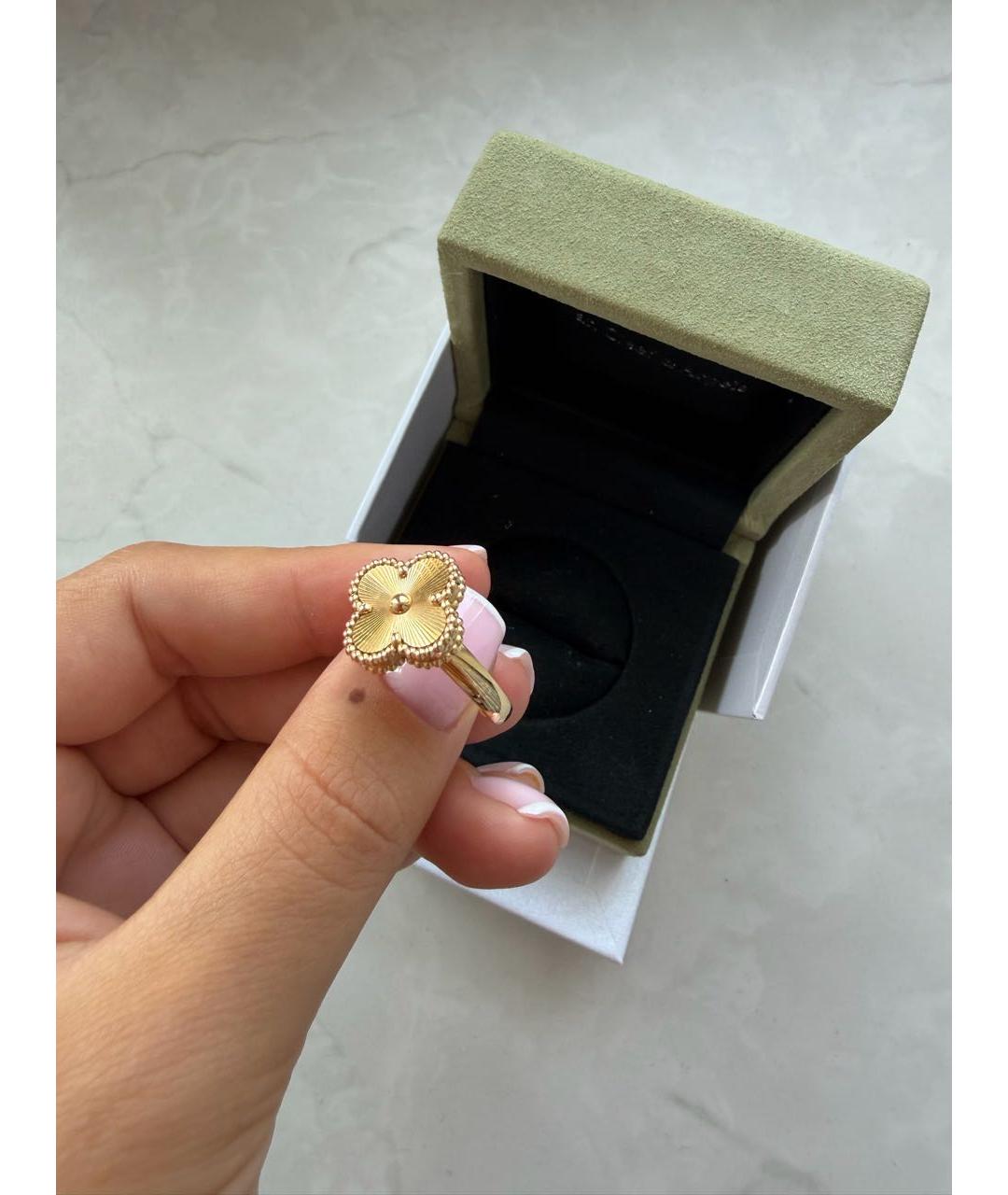 VAN CLEEF & ARPELS Золотое кольцо из желтого золота, фото 3