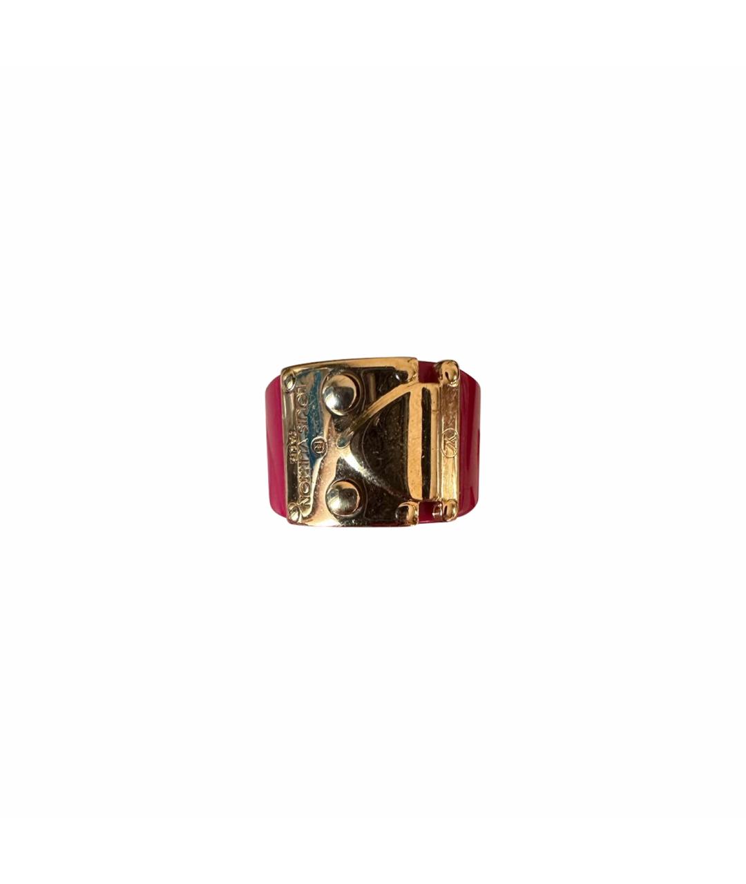 LOUIS VUITTON Фуксия пластиковое кольцо, фото 1