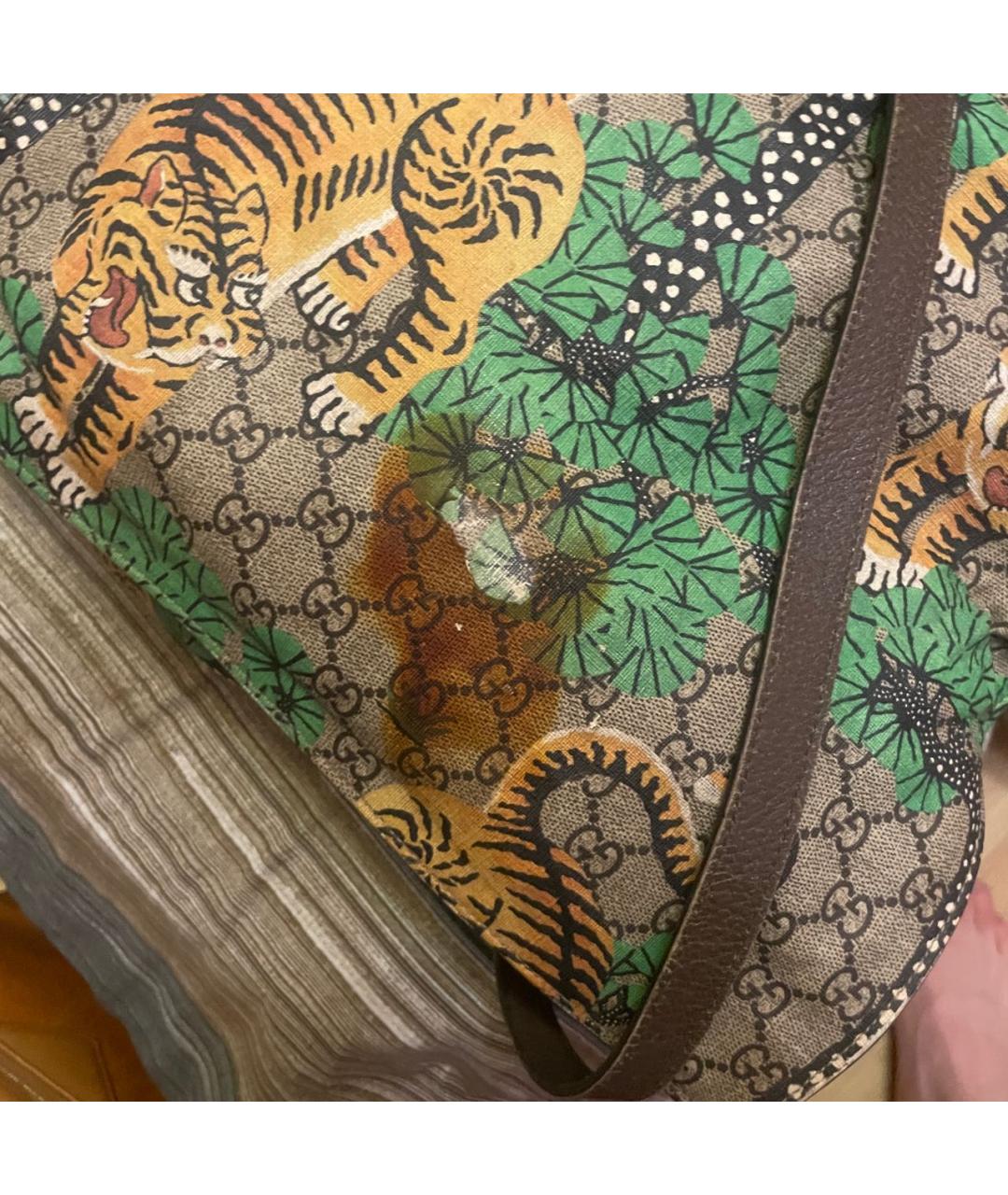 GUCCI Бежевая сумка тоут, фото 4