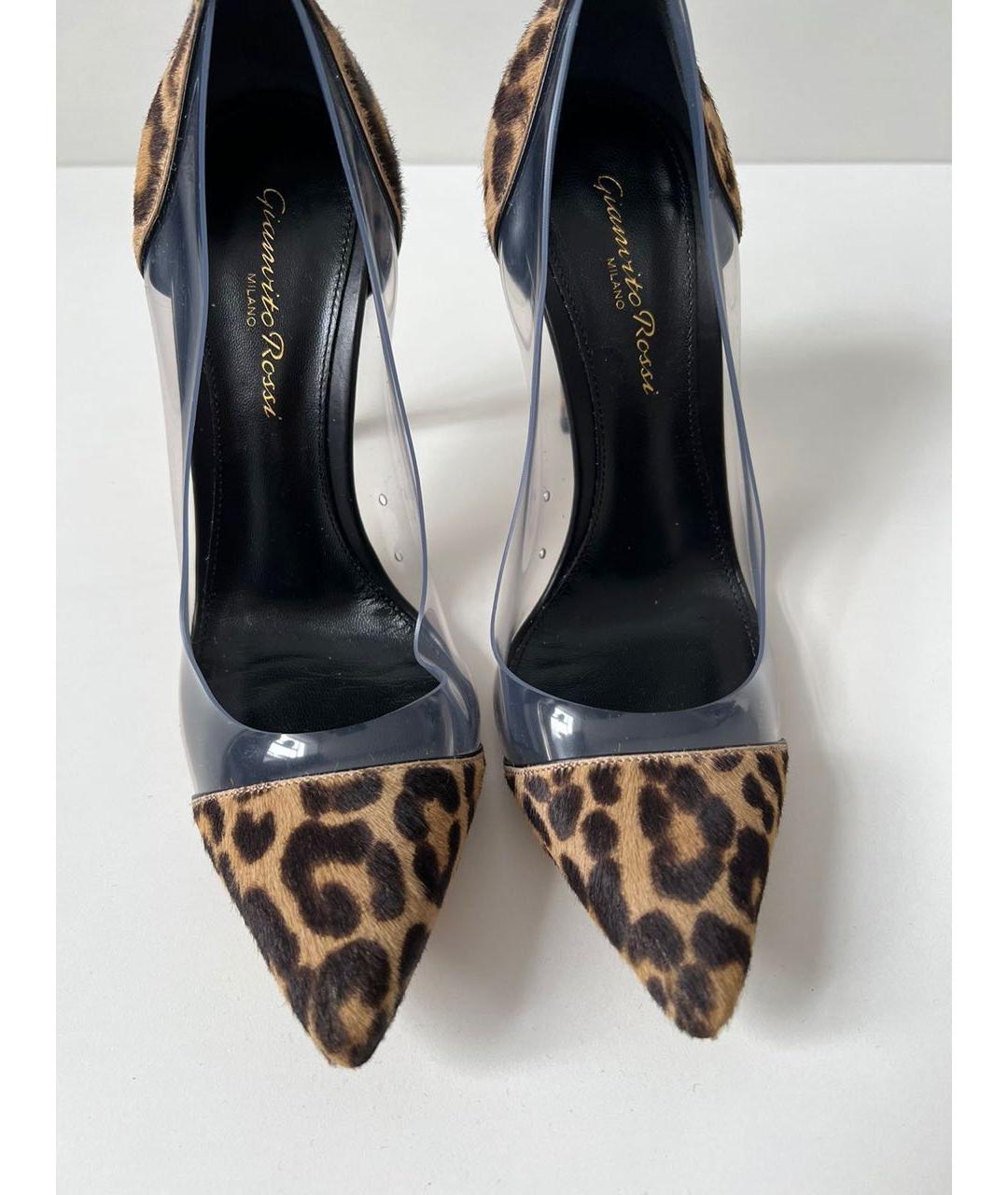 GIANVITO ROSSI Мульти резиновые туфли, фото 4