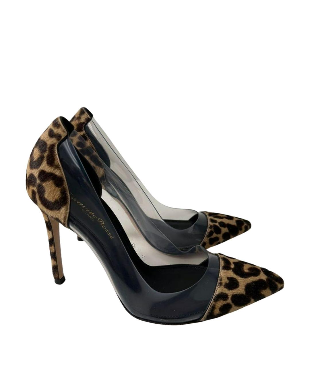 GIANVITO ROSSI Мульти резиновые туфли, фото 1