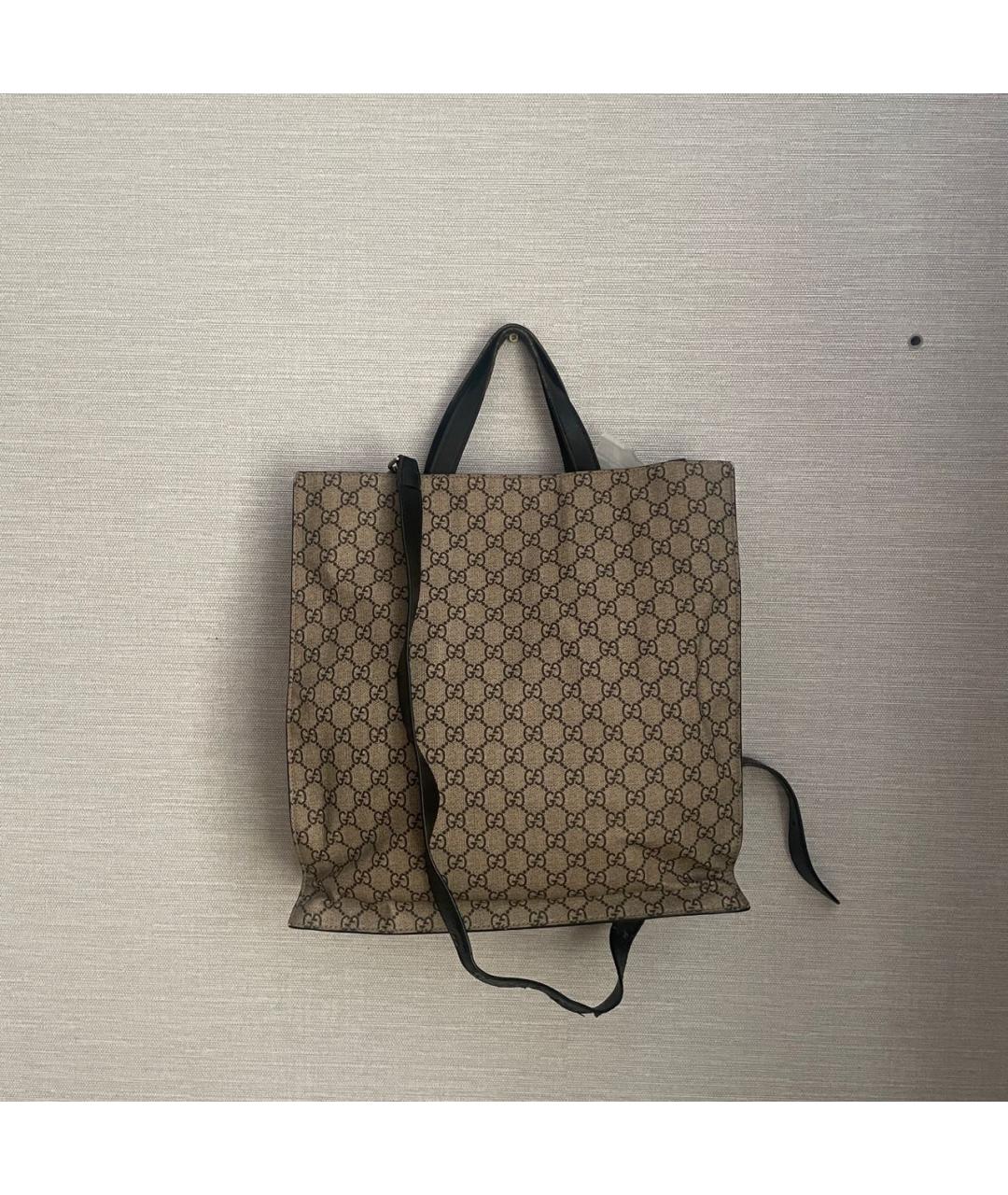 GUCCI Бежевая сумка тоут, фото 2