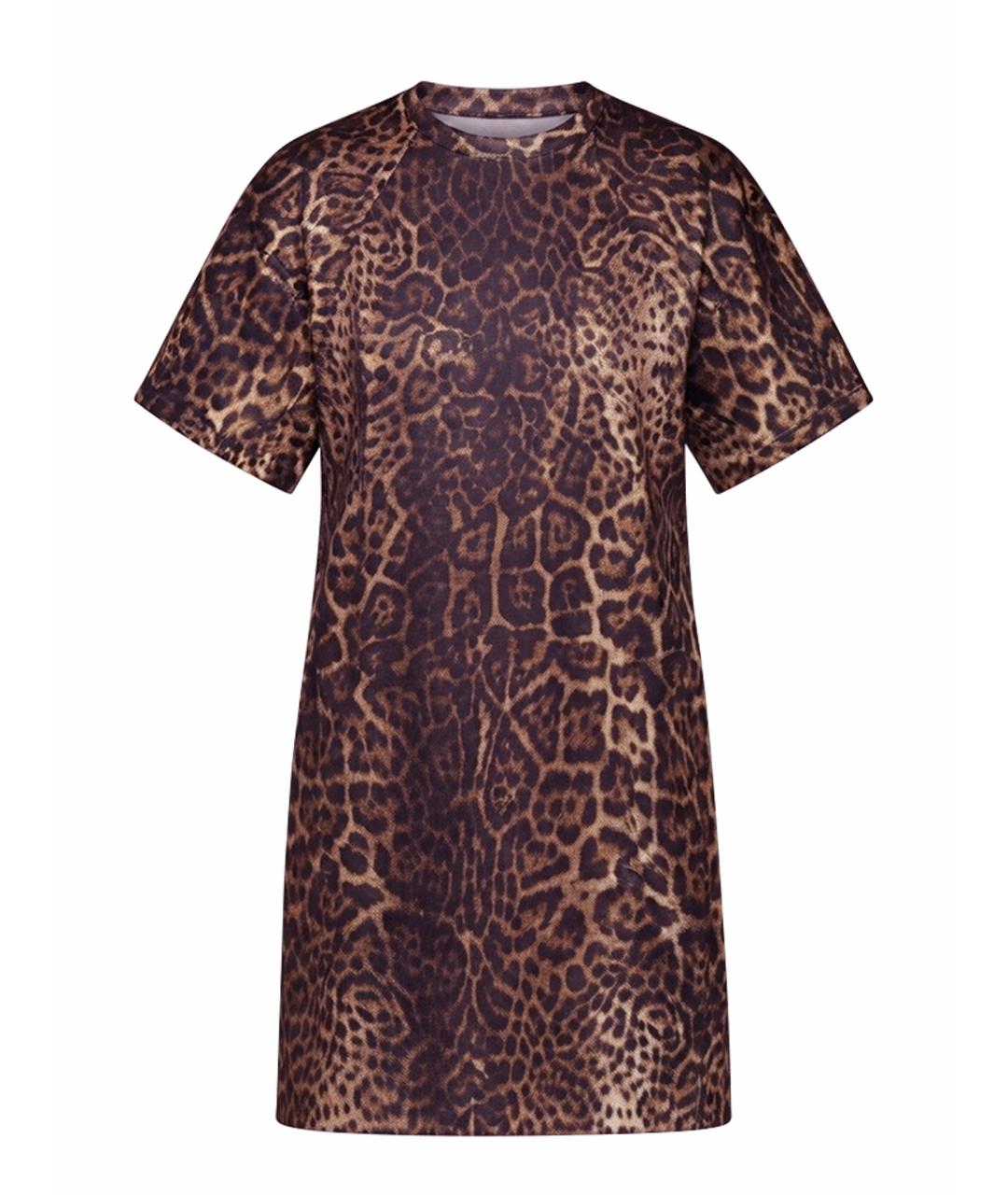 LANVIN Мульти шелковое повседневное платье, фото 1