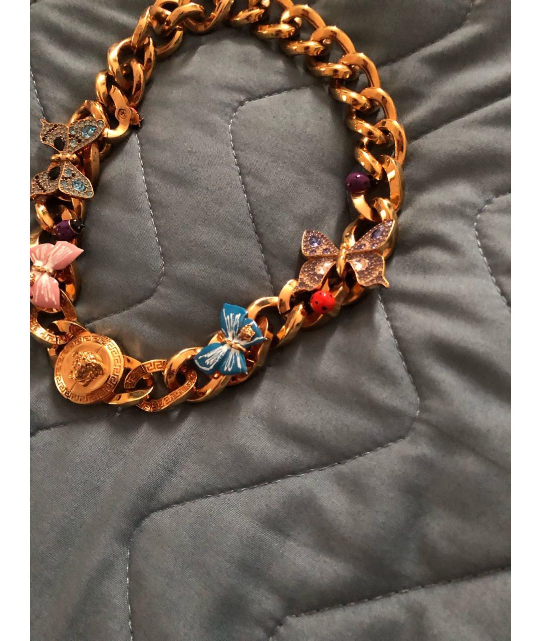 VERSACE Мульти колье из белого золота, фото 3