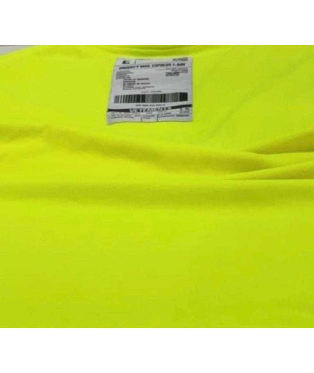 VETEMENTS Салатовая хлопковая футболка, фото 8