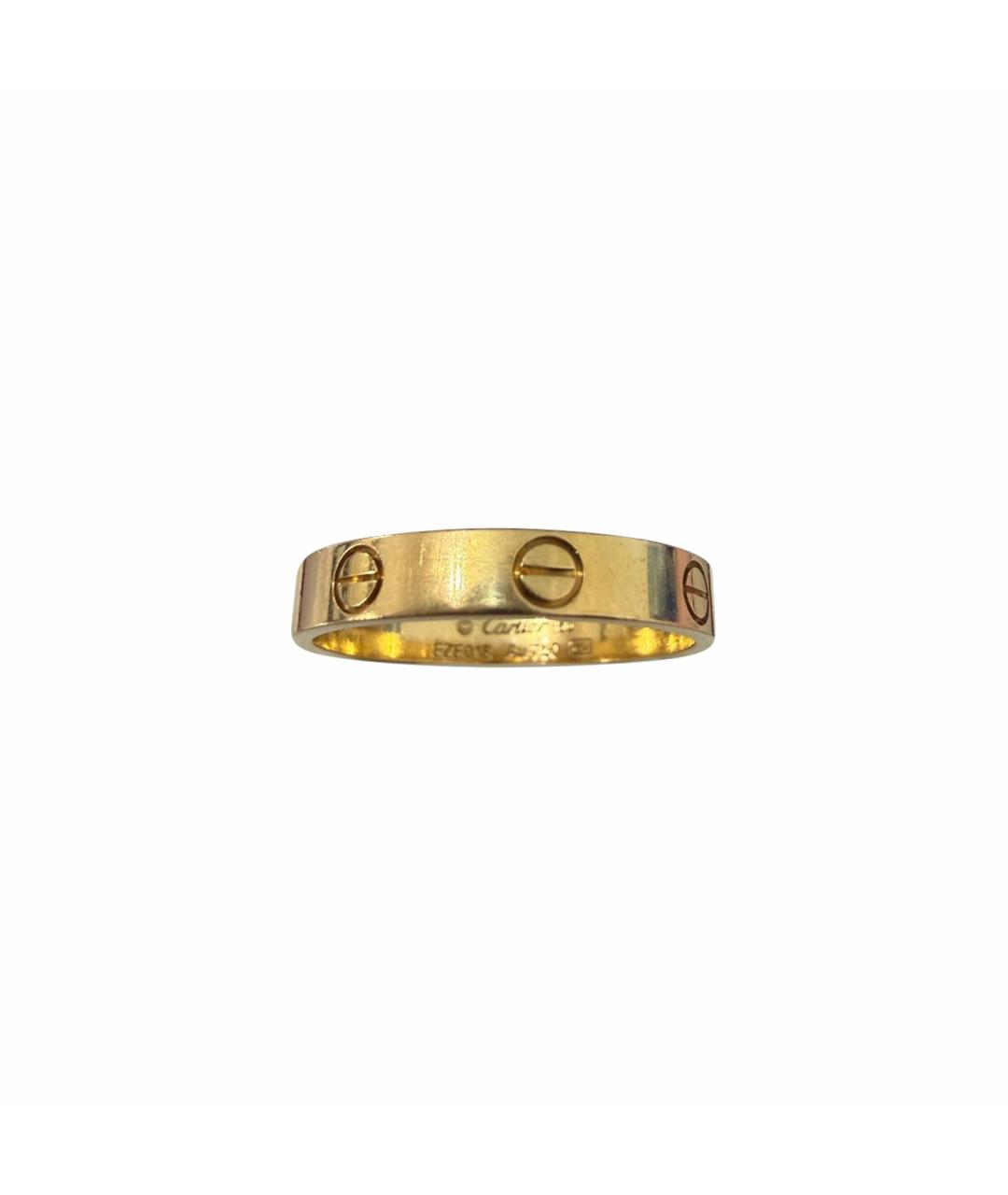 CARTIER Золотое кольцо из желтого золота, фото 1
