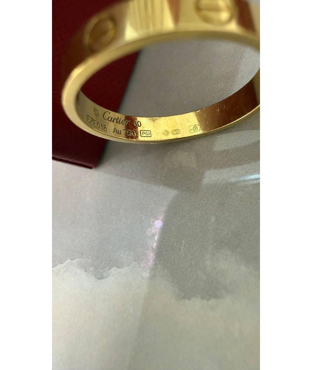 CARTIER Золотое кольцо из желтого золота, фото 2