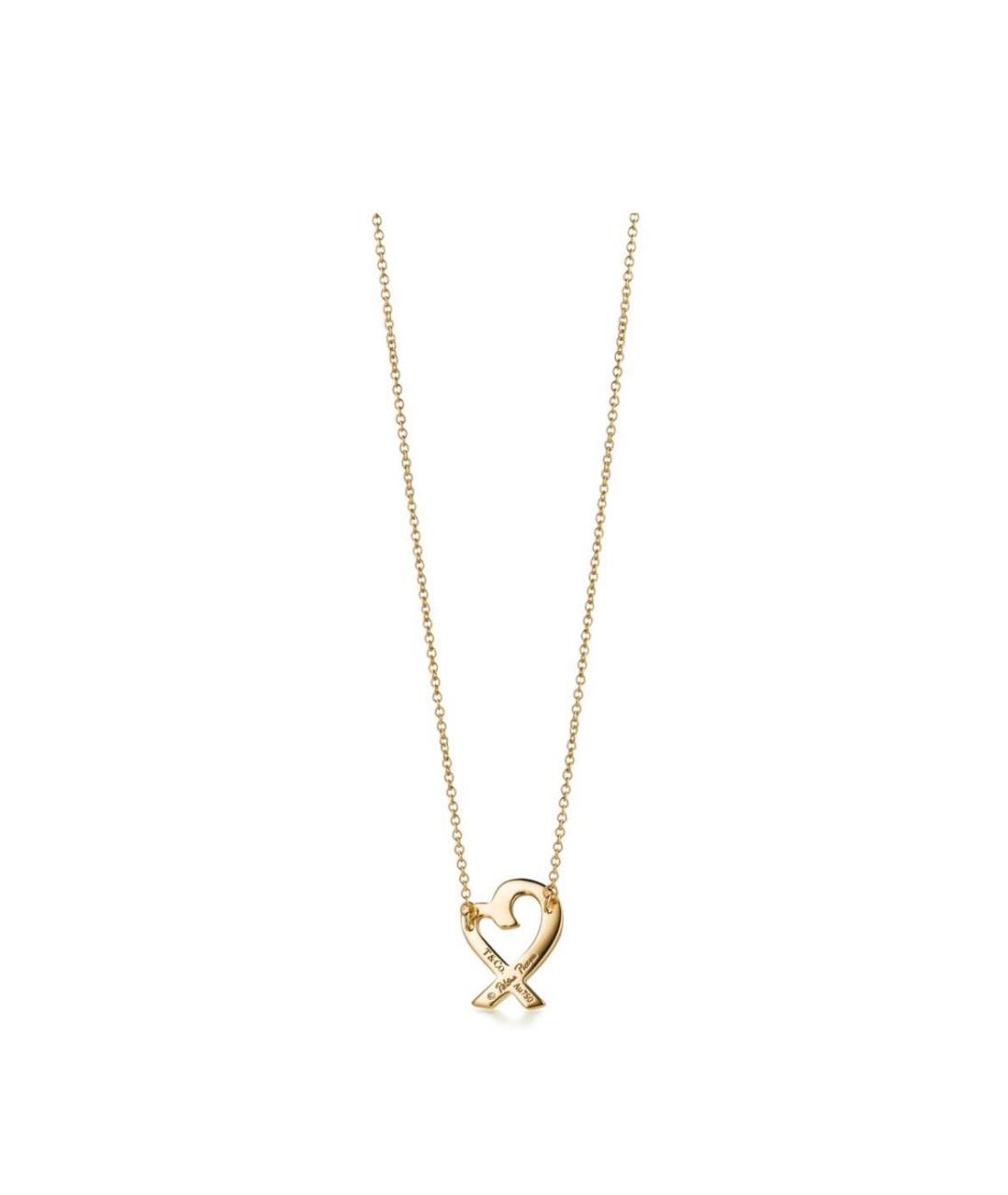 TIFFANY&CO Золотая подвеска из розового золота, фото 2