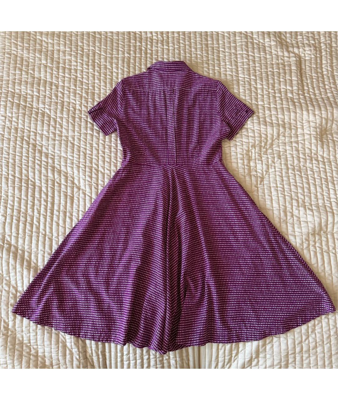 WEEKEND MAX MARA Розовое вискозное повседневное платье, фото 2