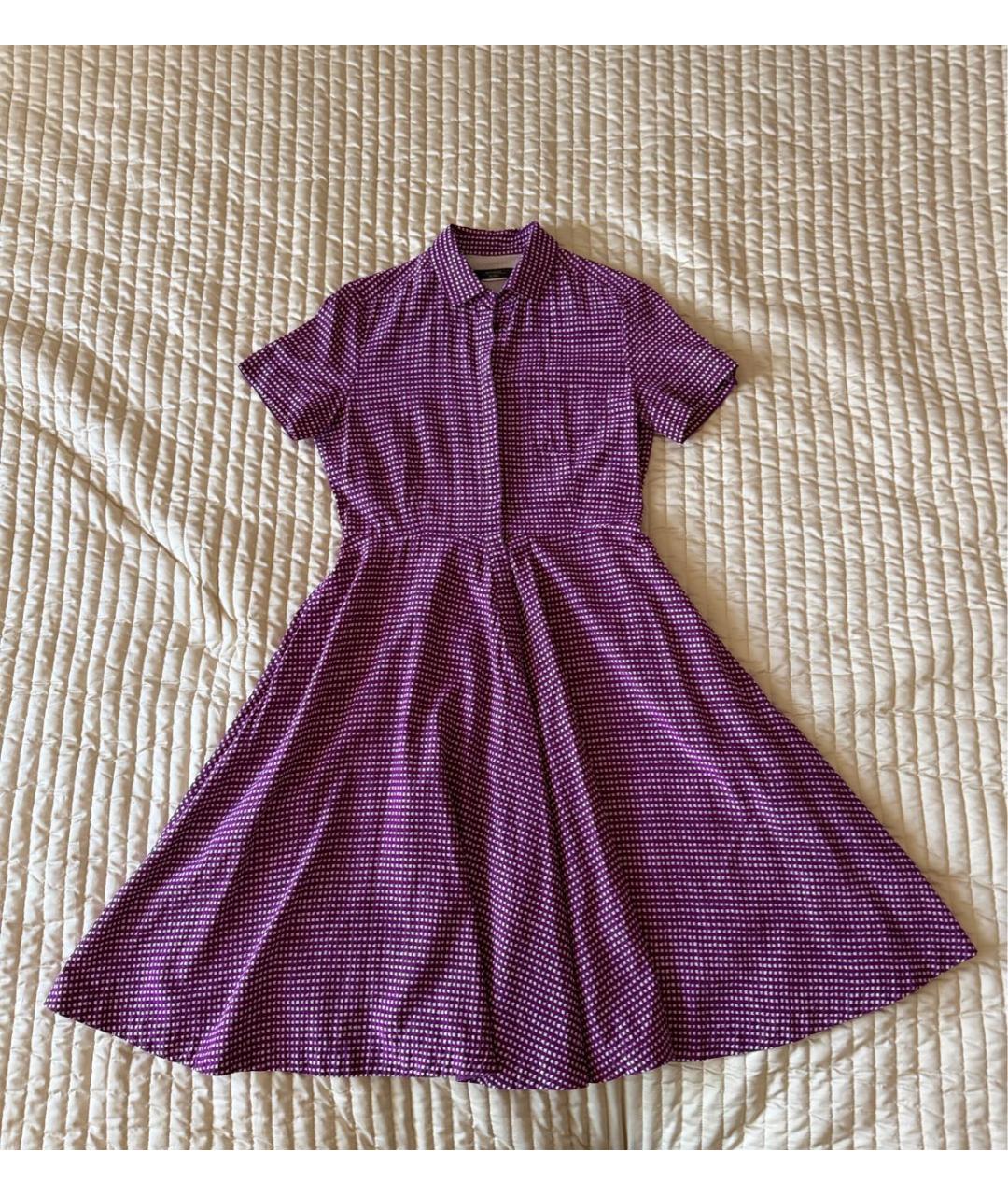 WEEKEND MAX MARA Розовое вискозное повседневное платье, фото 3