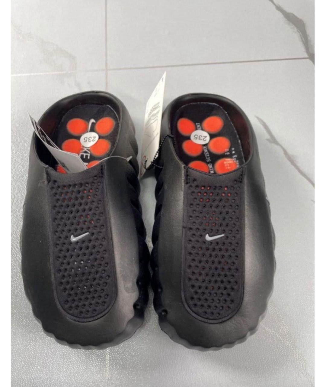 NIKE Черные шлепанцы, фото 4