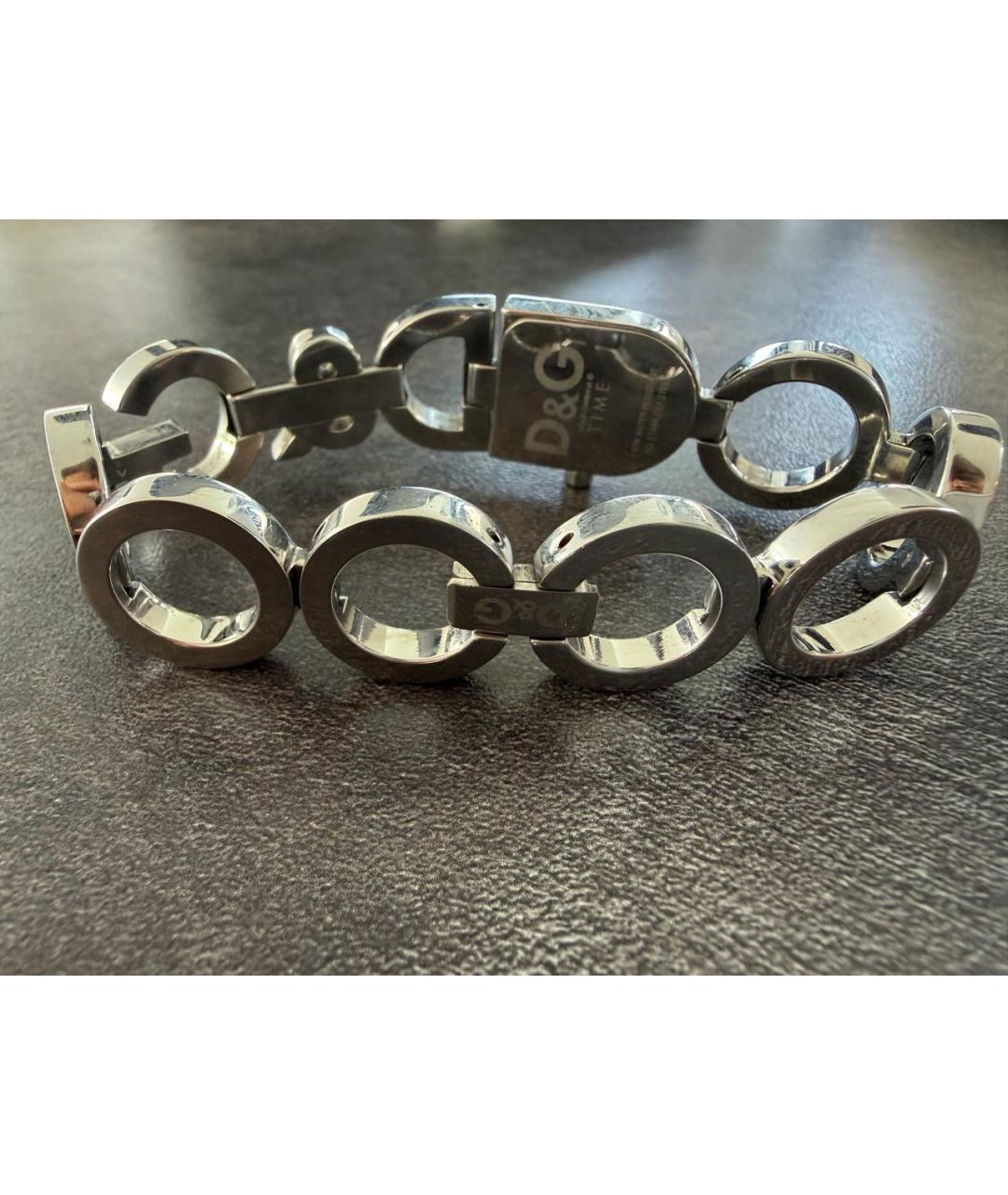 DOLCE&GABBANA Серебряные часы, фото 3