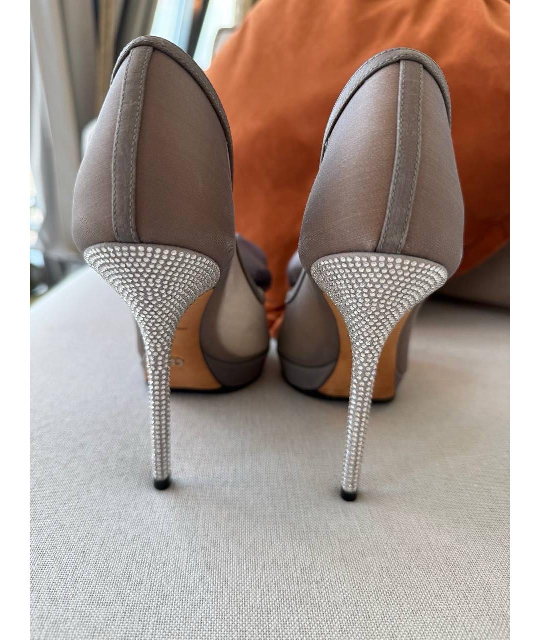 CHRISTIAN DIOR Фиолетовые туфли, фото 4