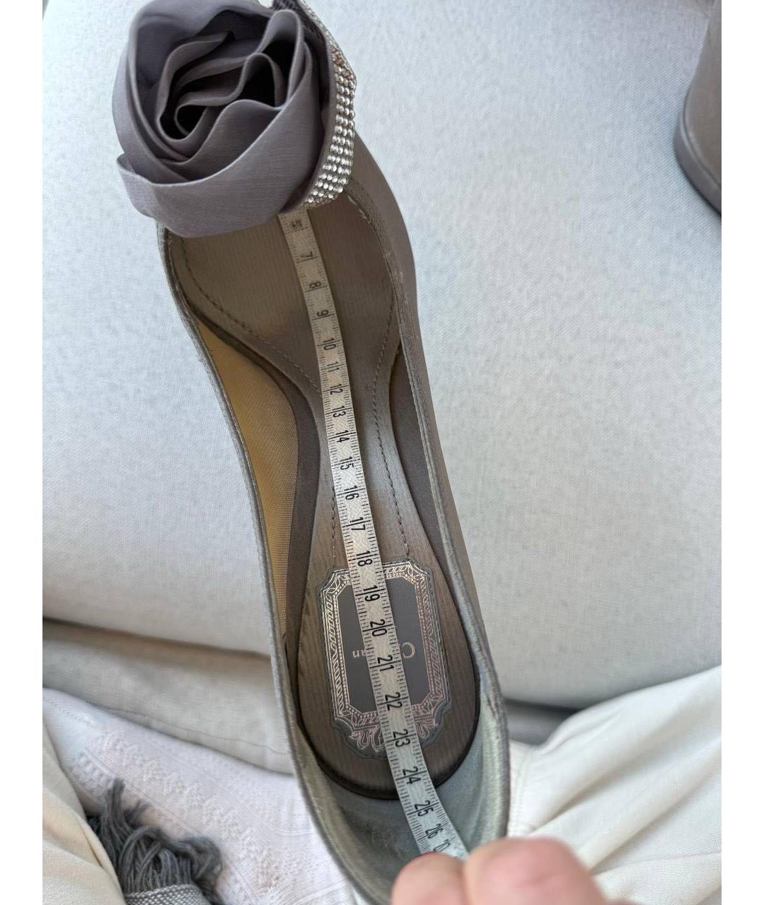 CHRISTIAN DIOR Фиолетовые туфли, фото 6