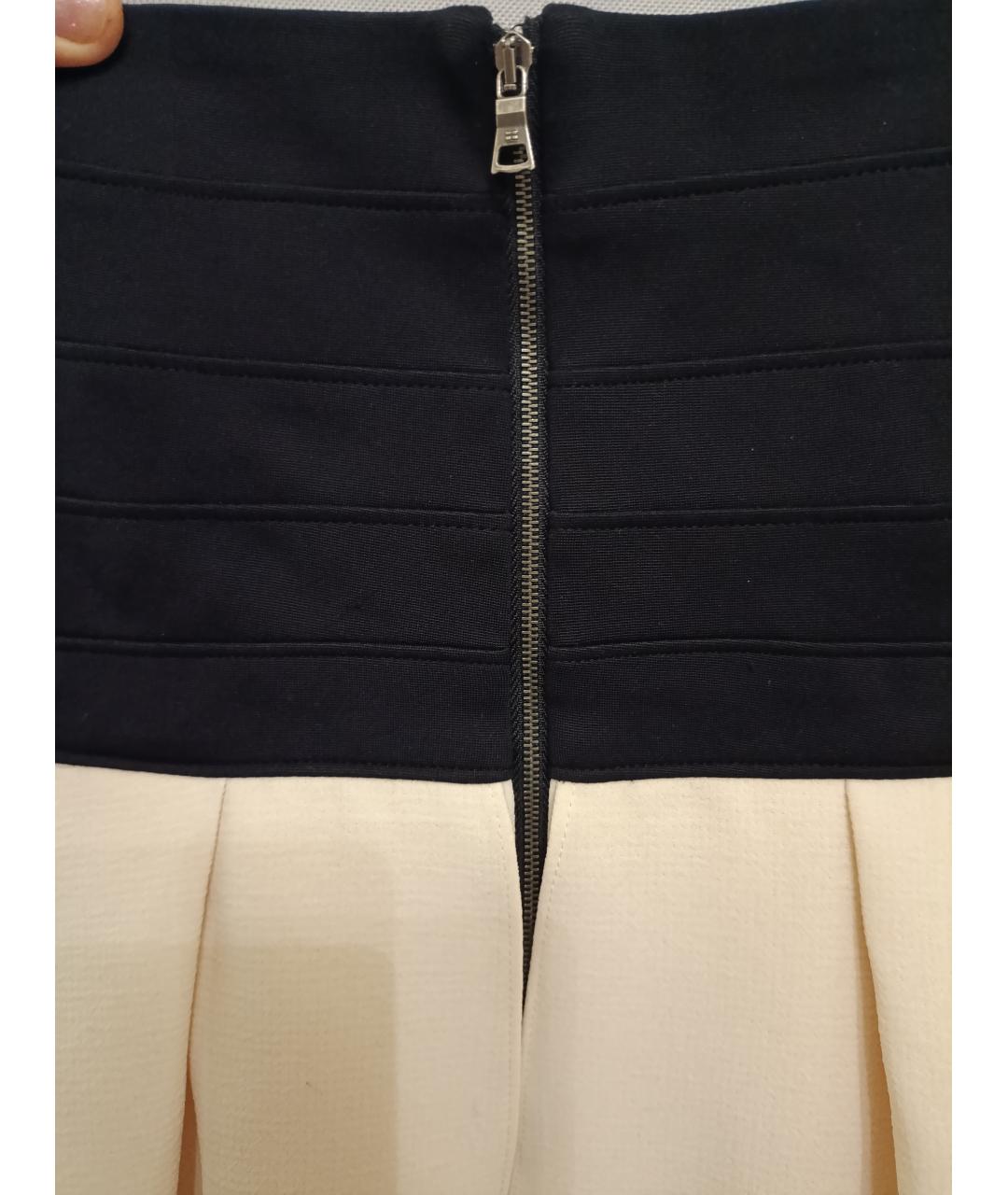 BCBG MAXAZRIA Бежевое полиэстеровое коктейльное платье, фото 6