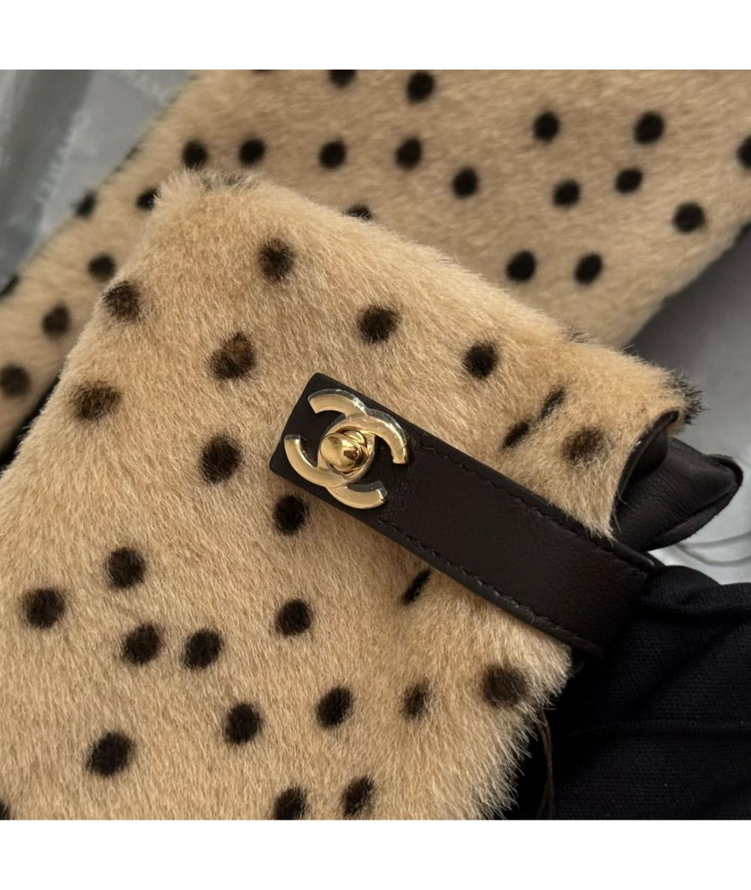 CHANEL Мульти кожаные перчатки, фото 6