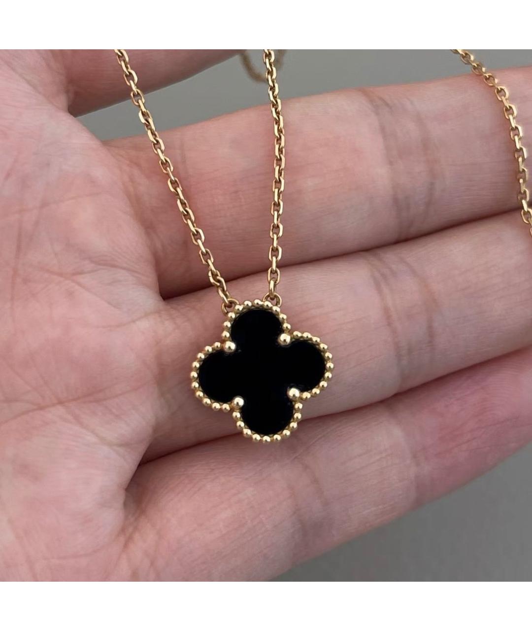 VAN CLEEF & ARPELS Черная подвеска, фото 4