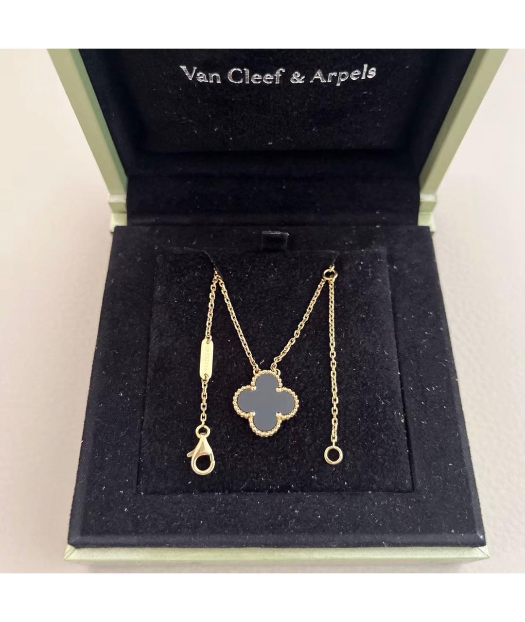 VAN CLEEF & ARPELS Черная подвеска, фото 6
