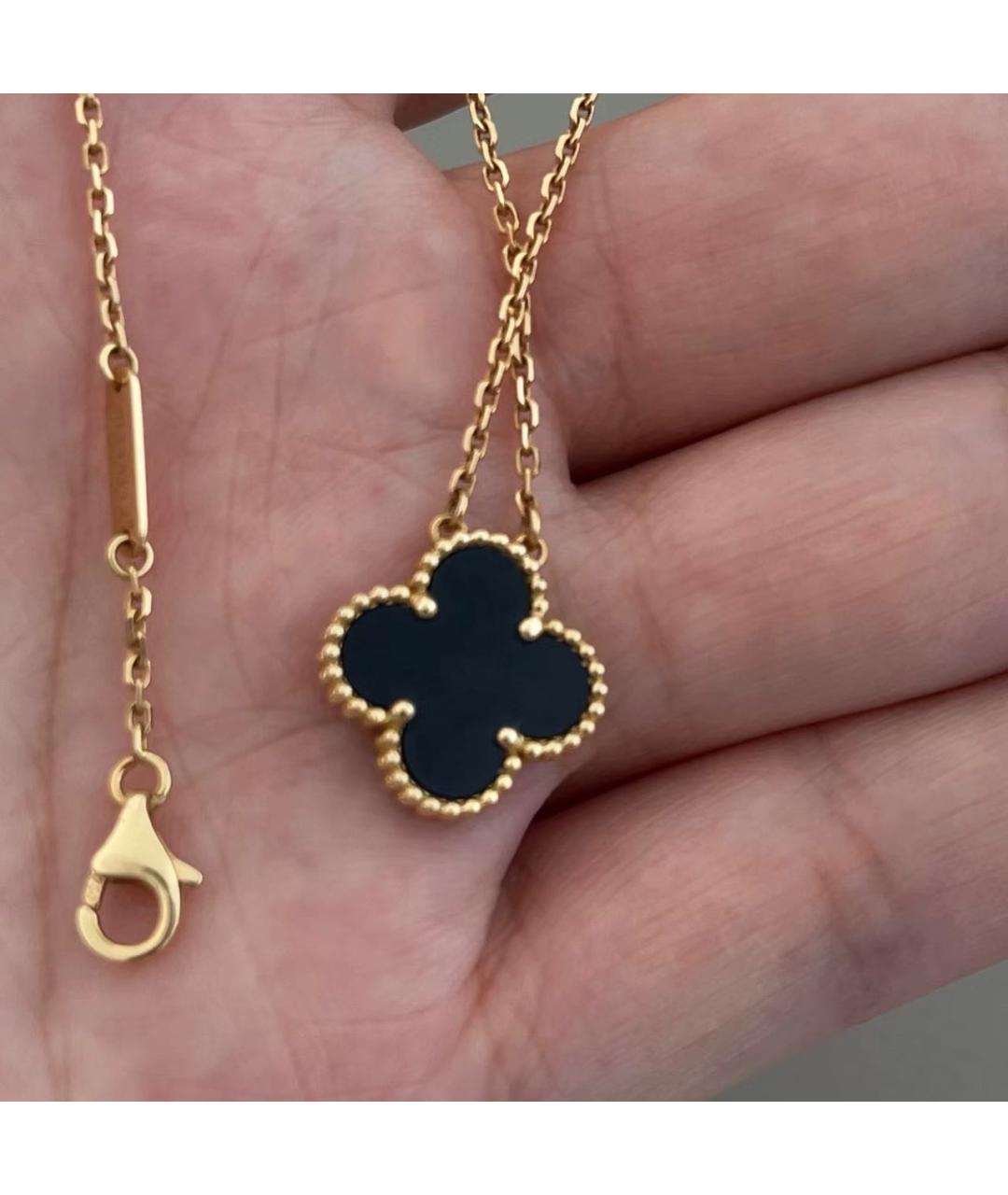 VAN CLEEF & ARPELS Черная подвеска, фото 5