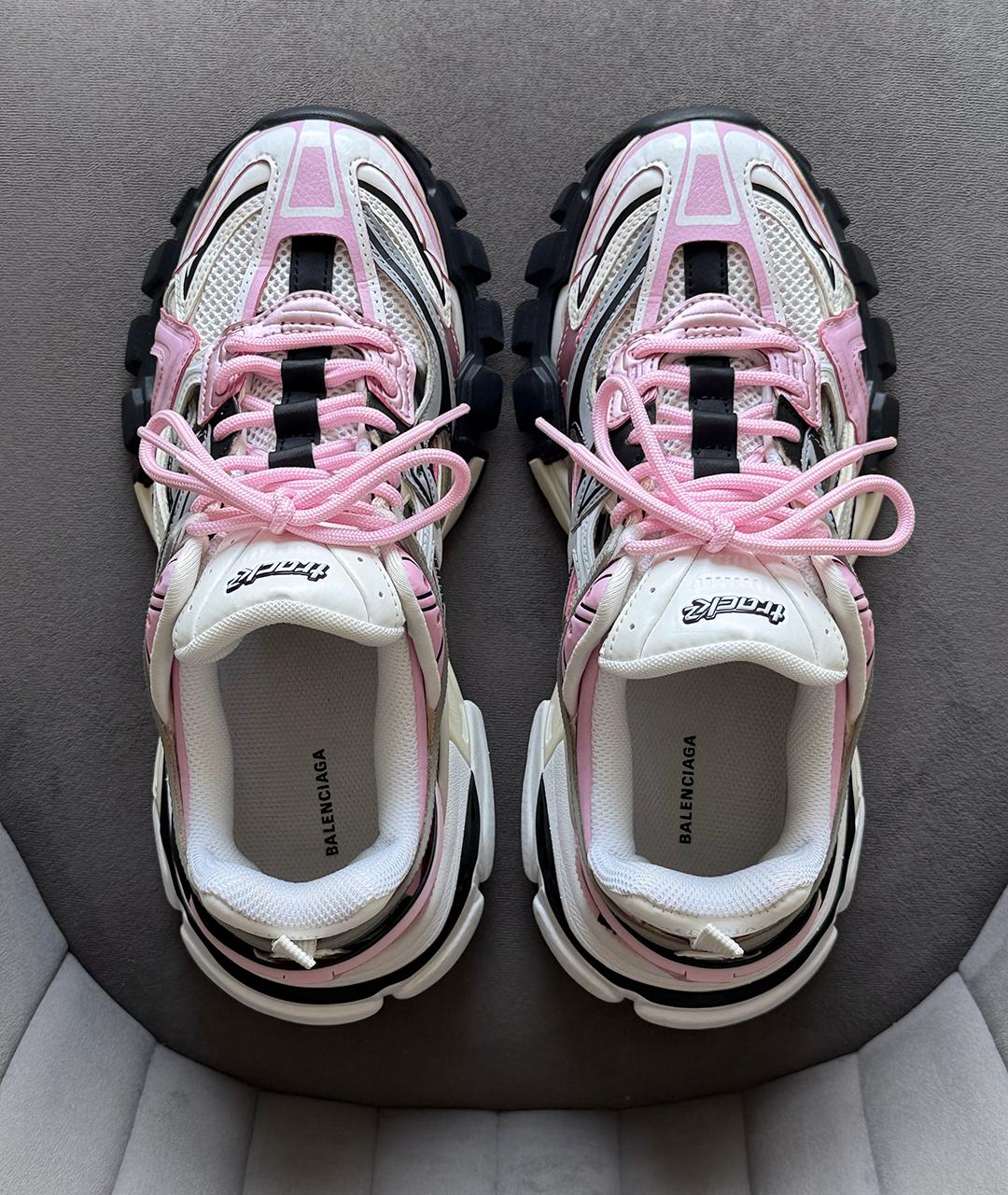 BALENCIAGA Белые кроссовки, фото 6