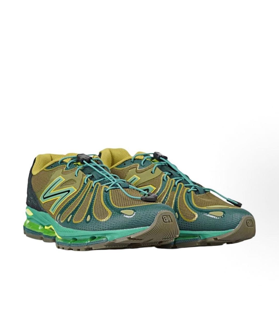 NEW BALANCE Зеленые текстильные кроссовки, фото 2