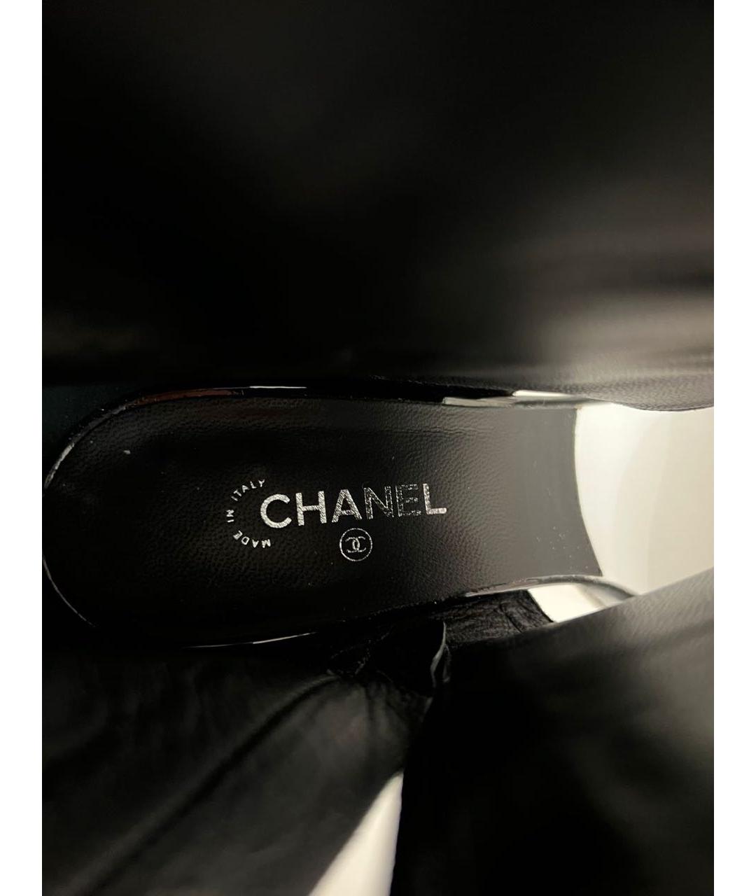CHANEL Мульти ботильоны из лакированной кожи, фото 6