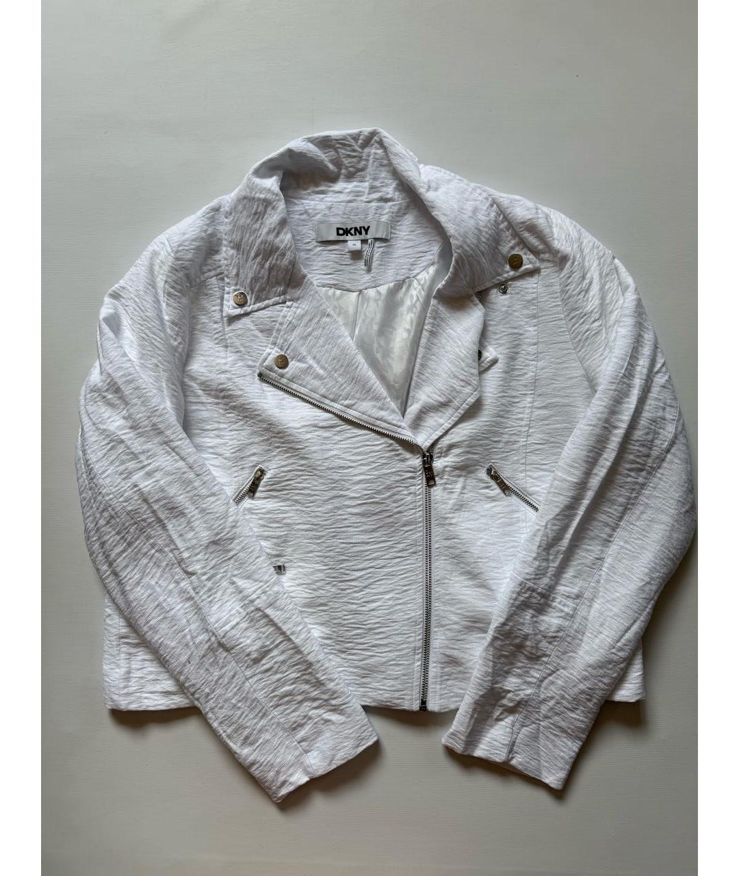 DKNY Белая куртка, фото 7