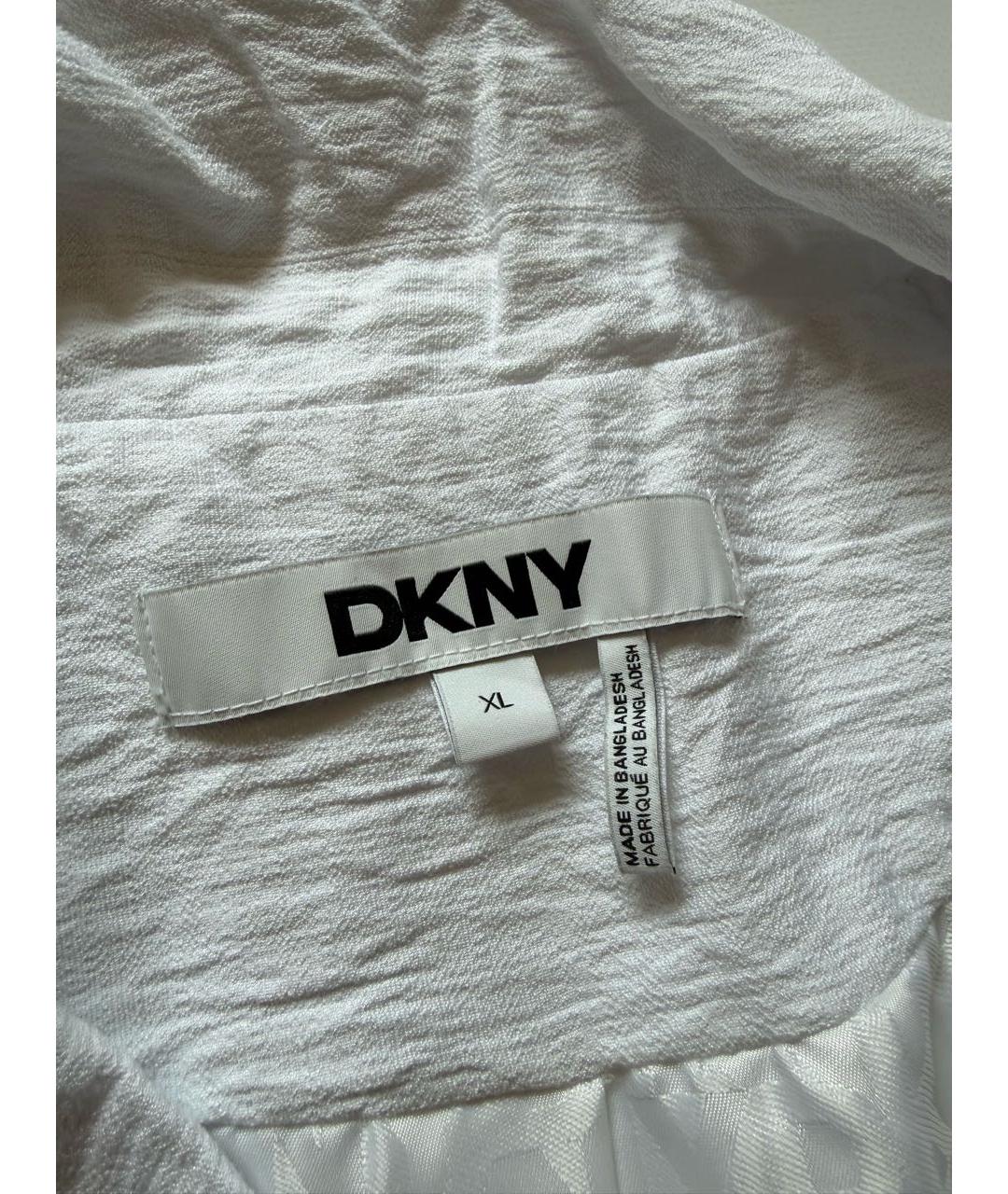 DKNY Белая куртка, фото 4