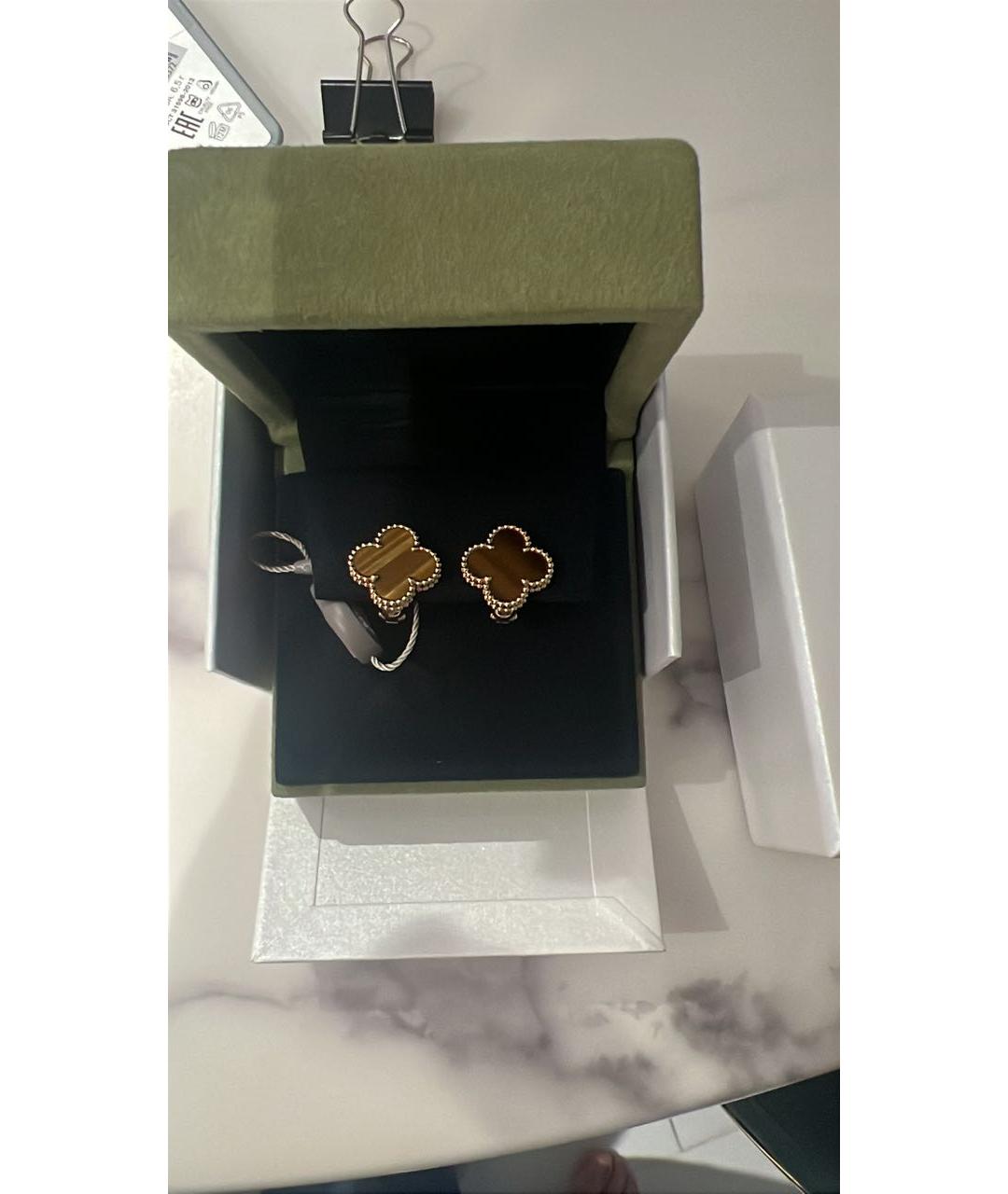 VAN CLEEF & ARPELS Белые серьги из белого золота, фото 4