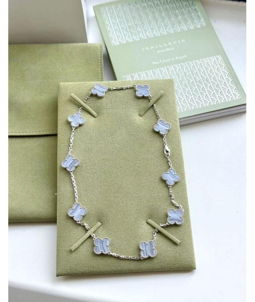 VAN CLEEF & ARPELS Белое колье из белого золота, фото 3