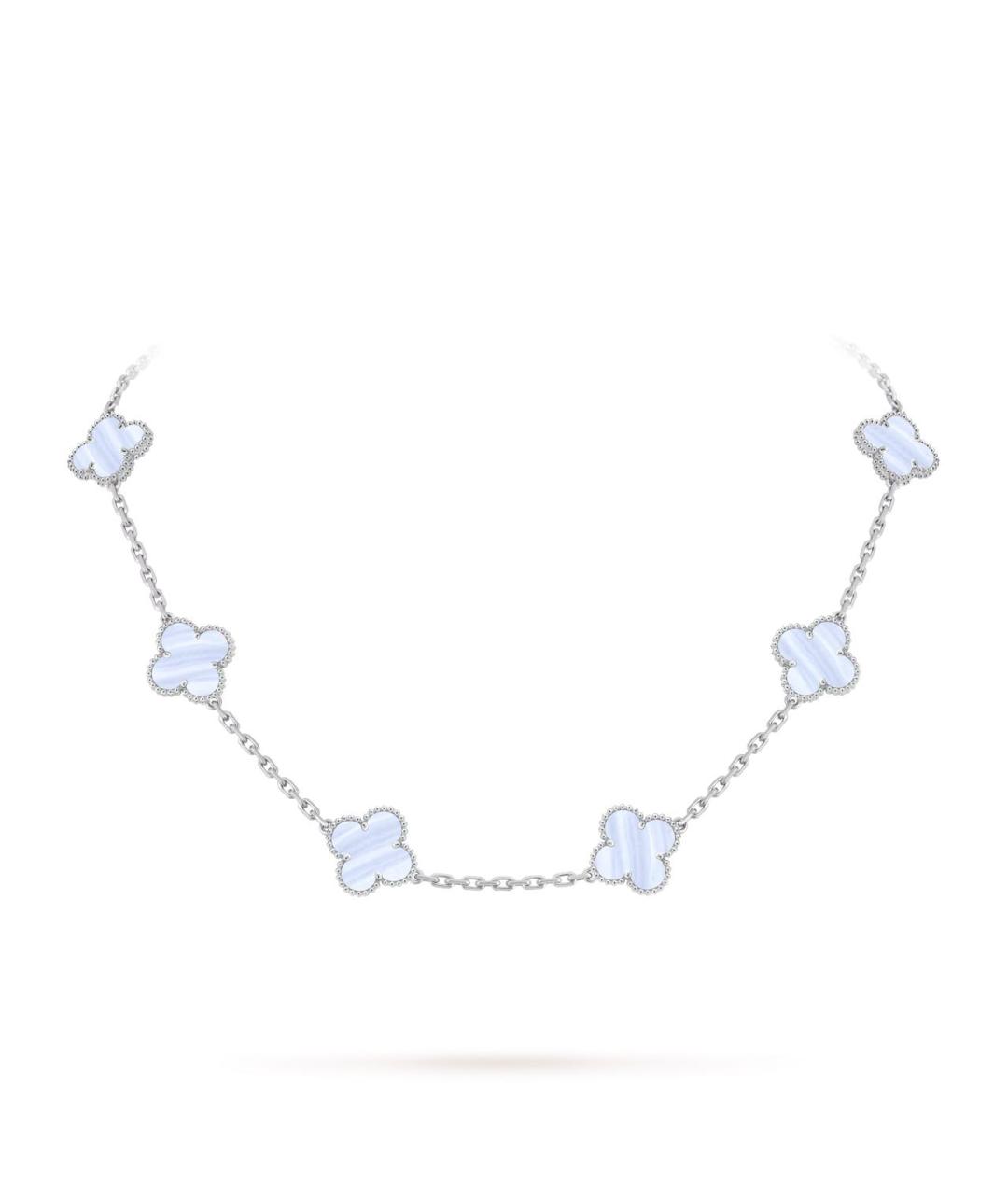 VAN CLEEF & ARPELS Белое колье из белого золота, фото 2