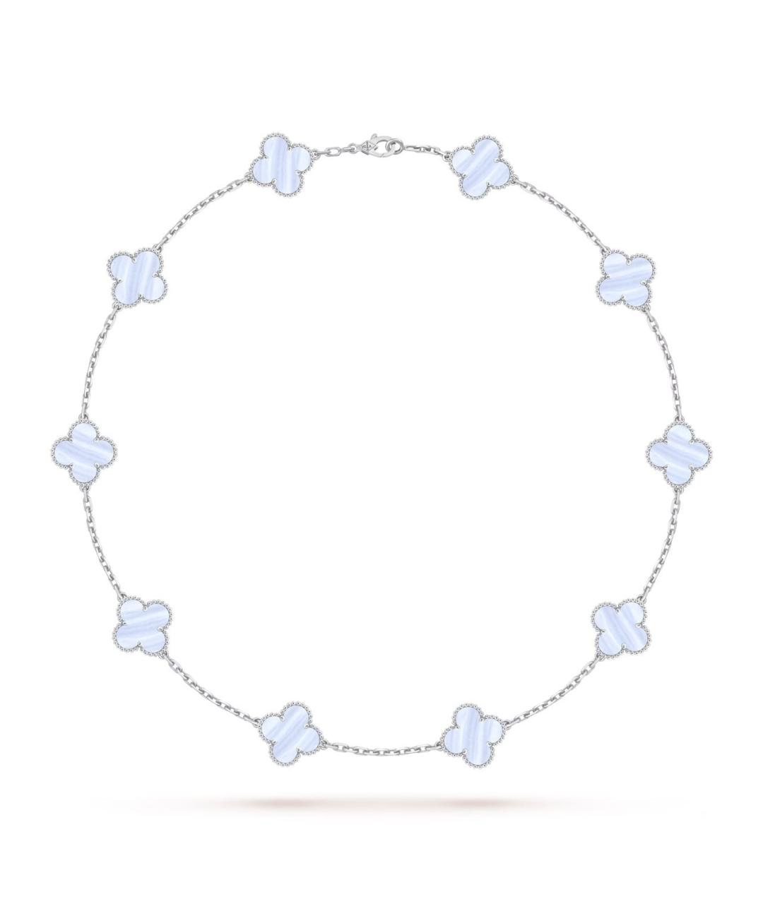VAN CLEEF & ARPELS Белое колье из белого золота, фото 5