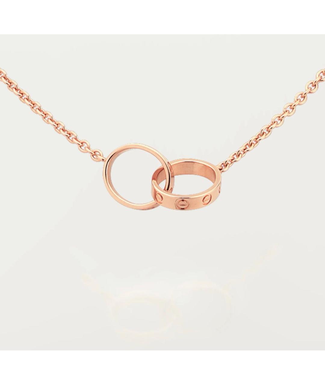 CARTIER Золотая подвеска из розового золота, фото 2