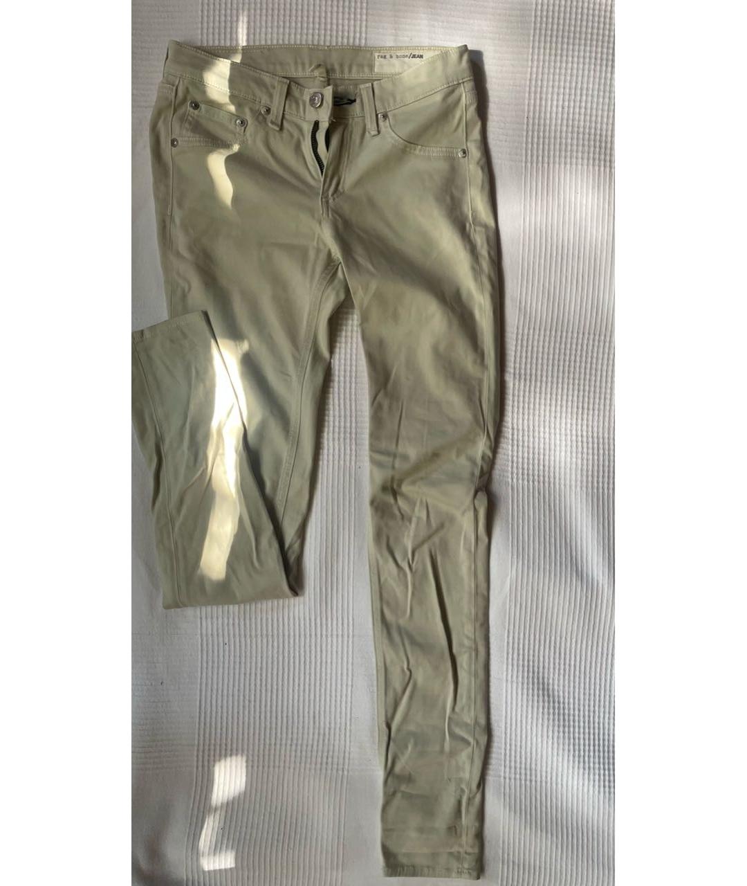 RAG & BONE Хлопковые брюки узкие, фото 6