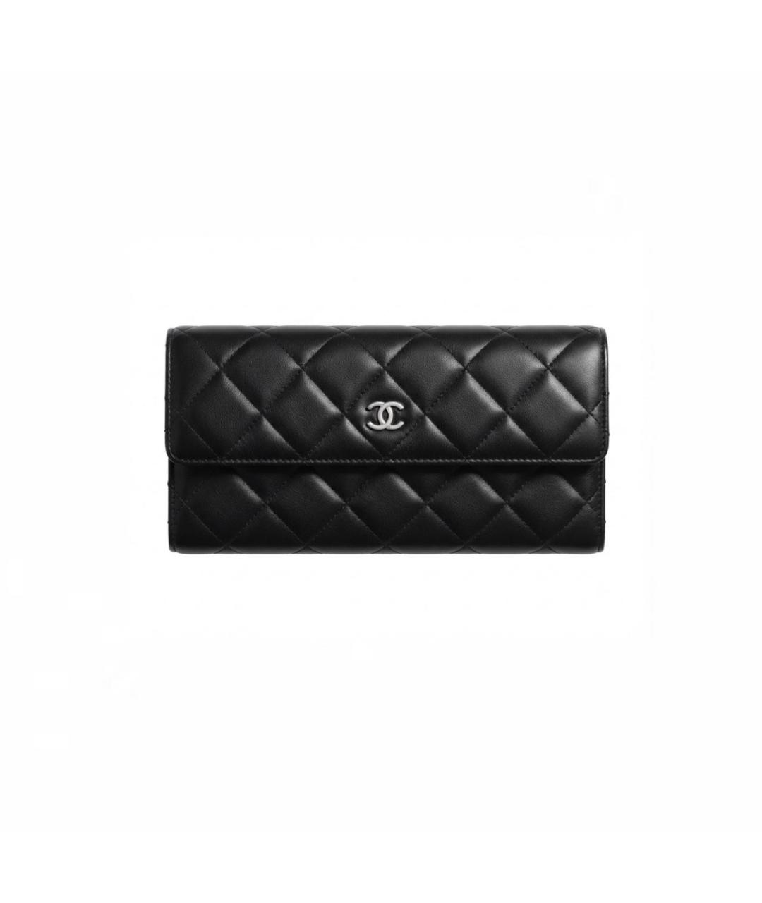 CHANEL Черная кожаная сумка через плечо, фото 4