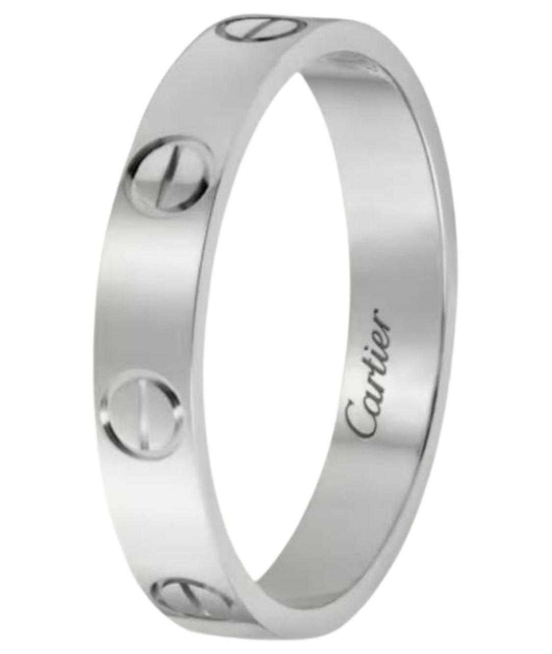 CARTIER Серебряное кольцо из белого золота, фото 4