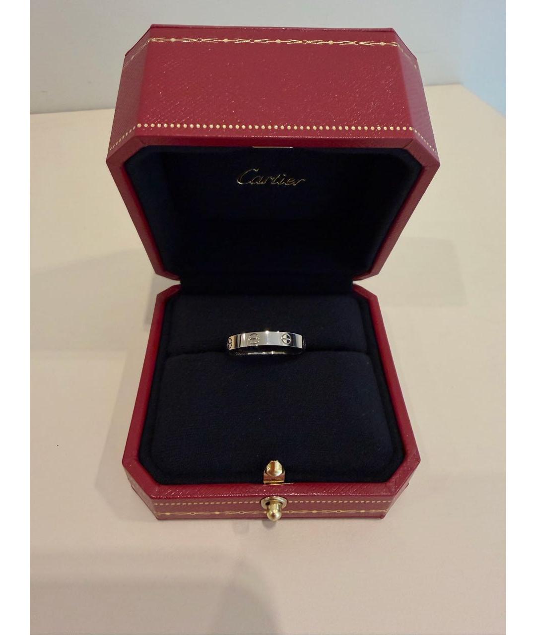 CARTIER Серебряное кольцо из белого золота, фото 2
