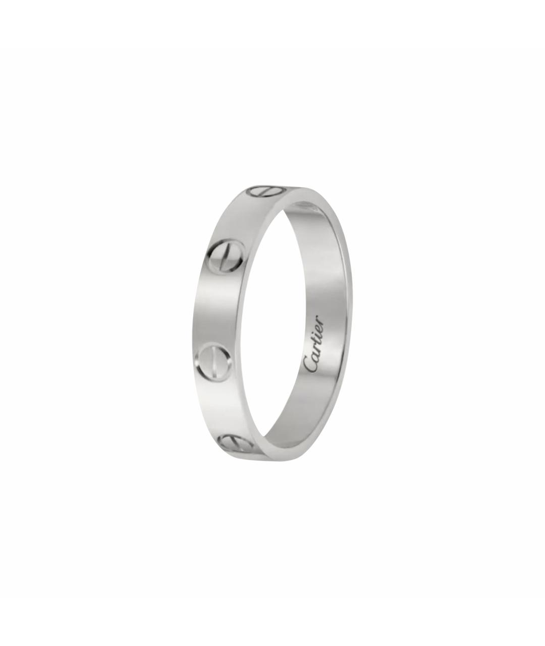 CARTIER Серебряное кольцо из белого золота, фото 1