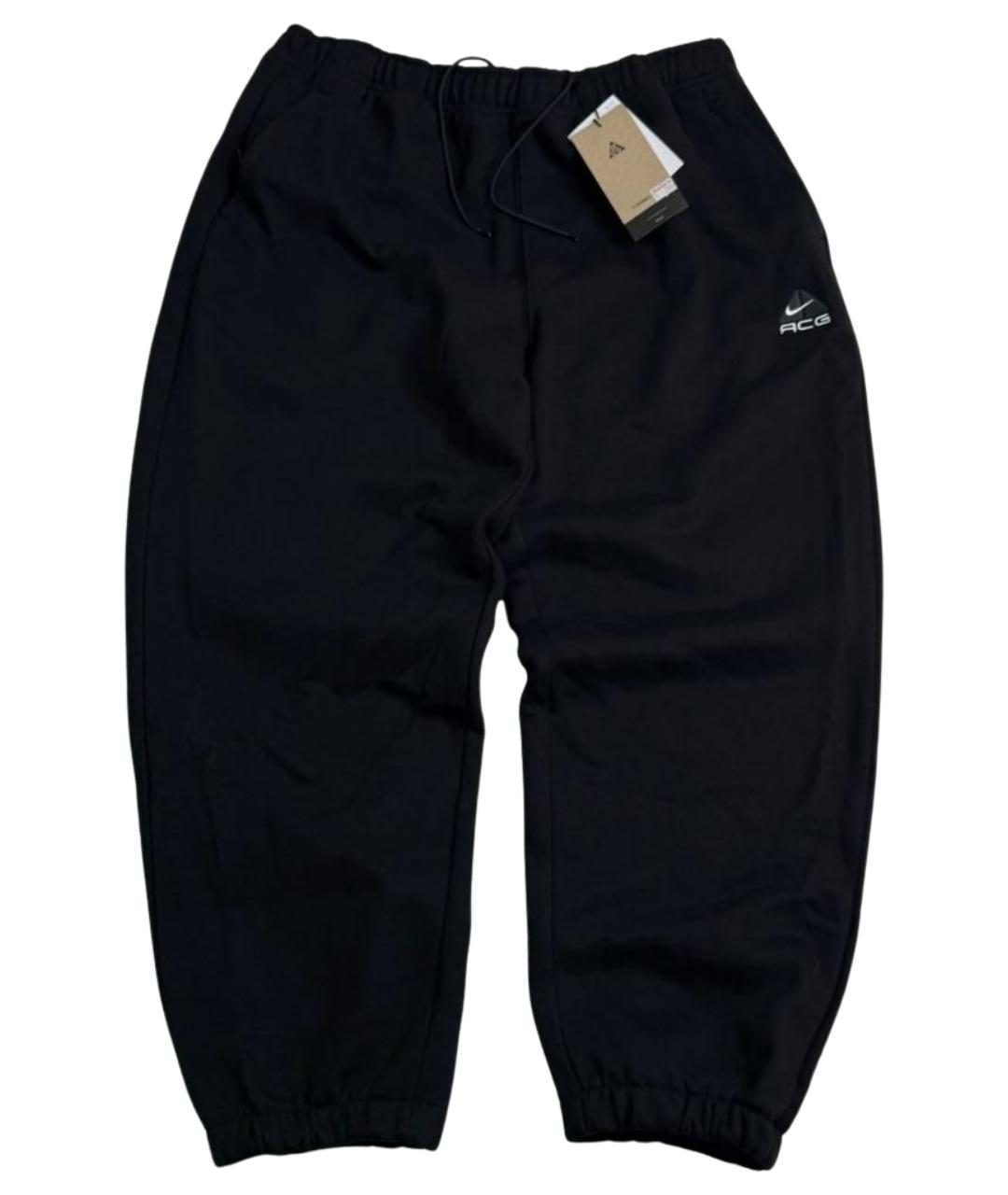 NIKE ACG Черные хлопковые повседневные брюки, фото 1