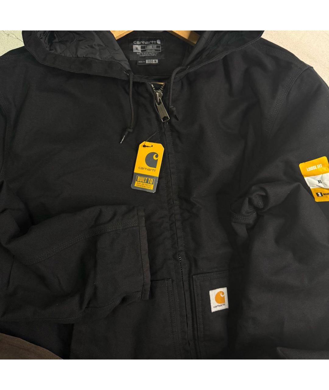 CARHARTT Черная хлопковая куртка, фото 3