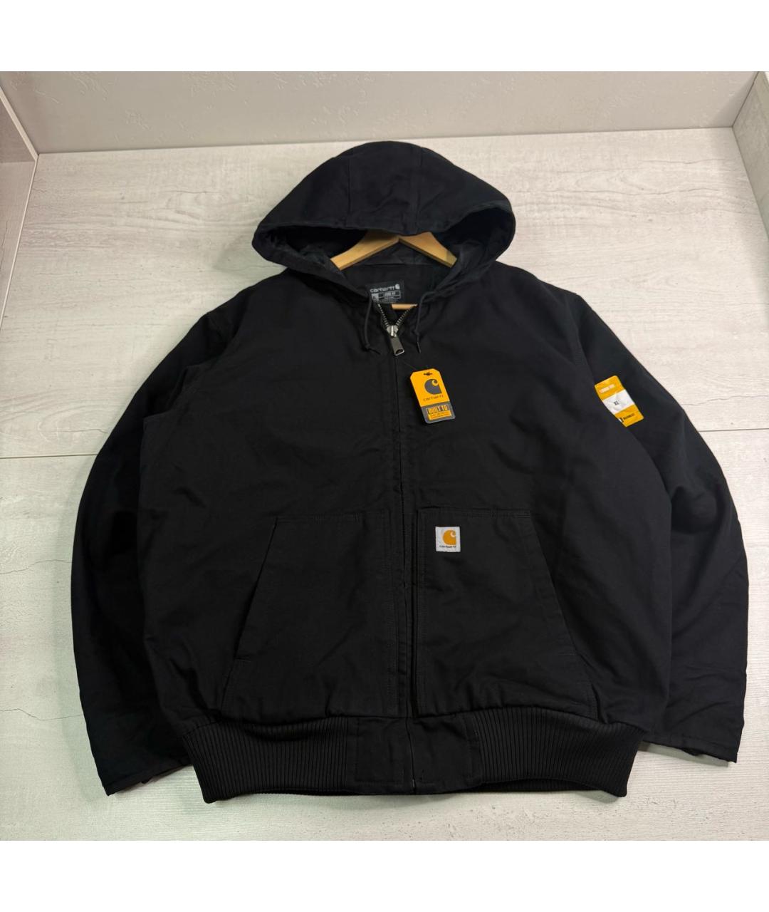 CARHARTT Черная хлопковая куртка, фото 5