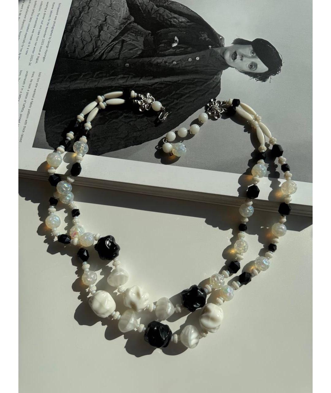 SCHIAPARELLI Мульти стеклянное колье, фото 9