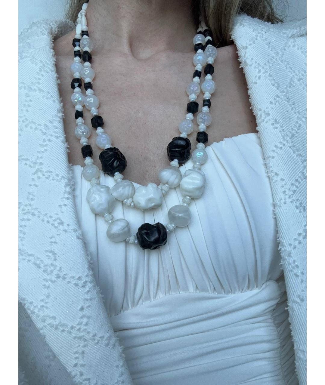 SCHIAPARELLI Мульти стеклянное колье, фото 8