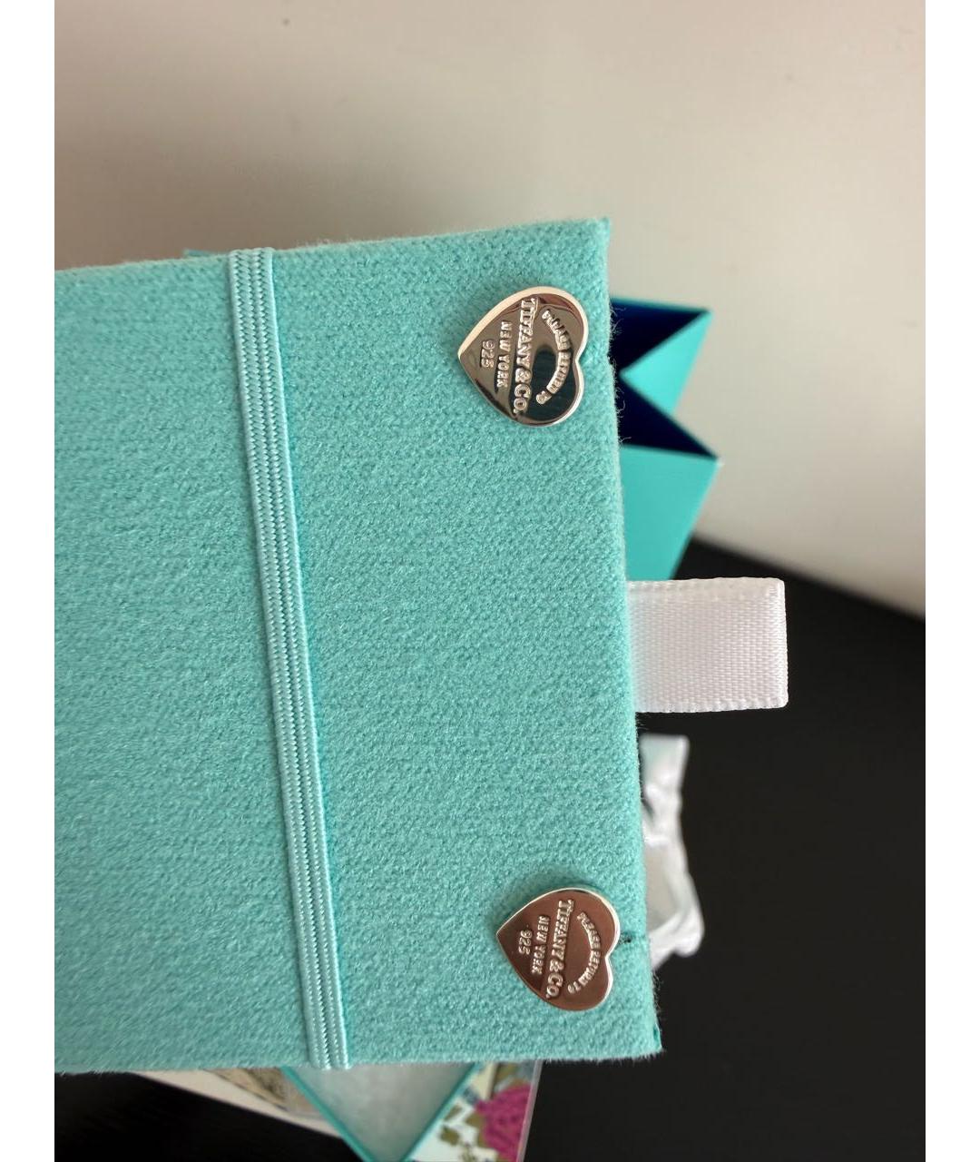 TIFFANY&CO Серебряные серебряные серьги, фото 3
