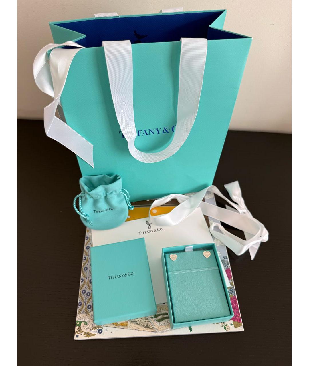 TIFFANY&CO Серебряные серебряные серьги, фото 5